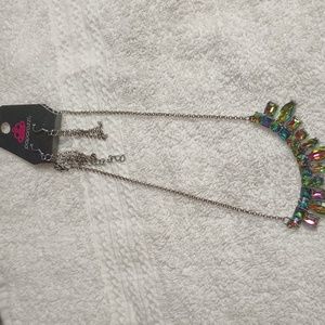 Necklace and earrings